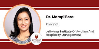 Jettwings Institute of Aviation and Hospitality Management, Guwahati, Principal : Dr. Mampi Bora Das Interview